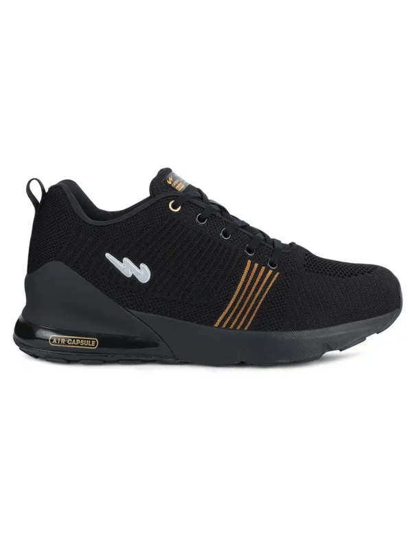 ZURIK PRO Black Men's Sports Shoes sold by Campus Shoes