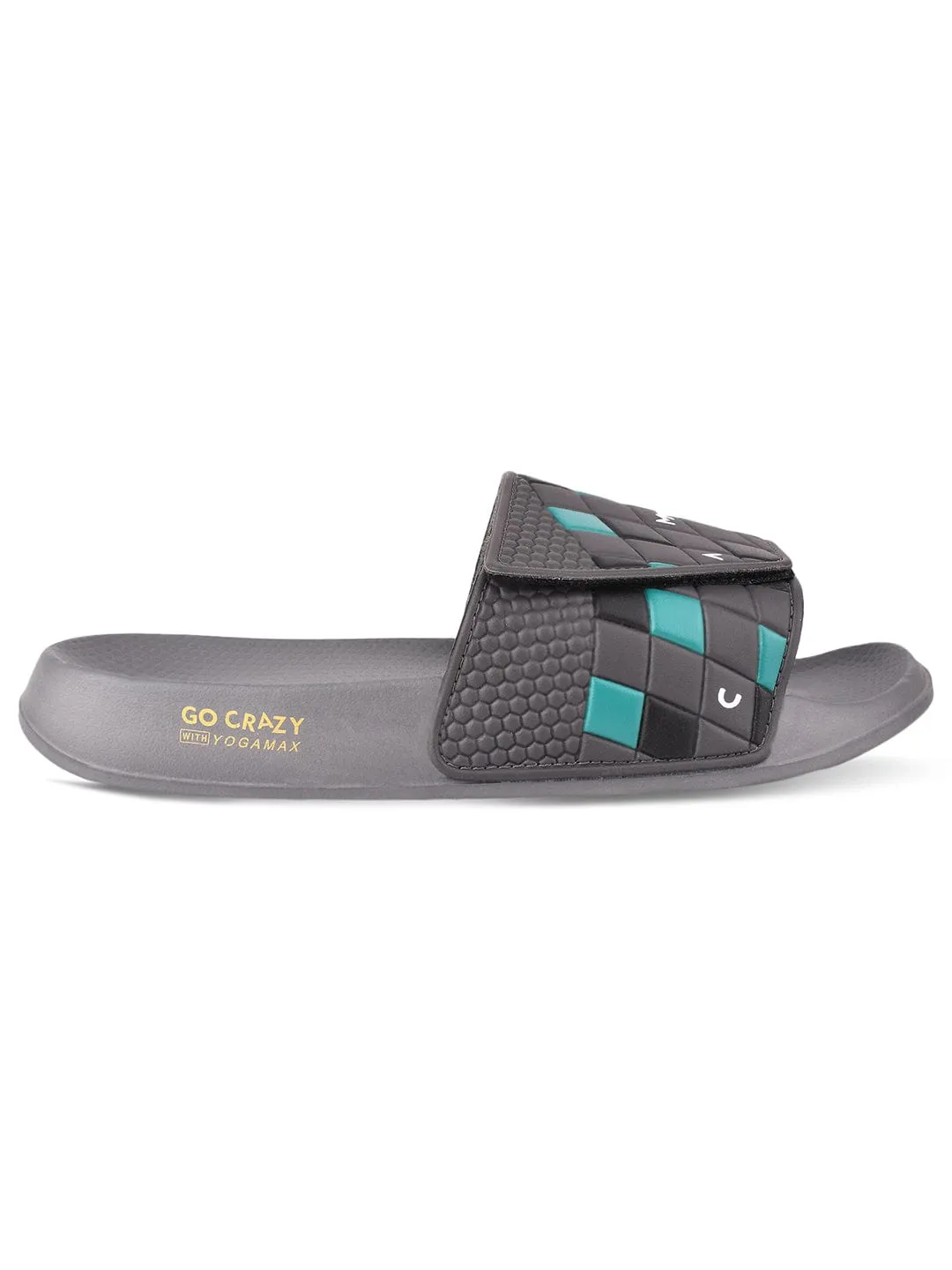 SL-425 Grey Men's Slides sold by Campus Shoes product image thumbnail 2