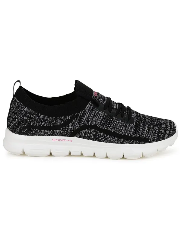 ELIZA Black Women's Running Shoes sold by Campus Shoes