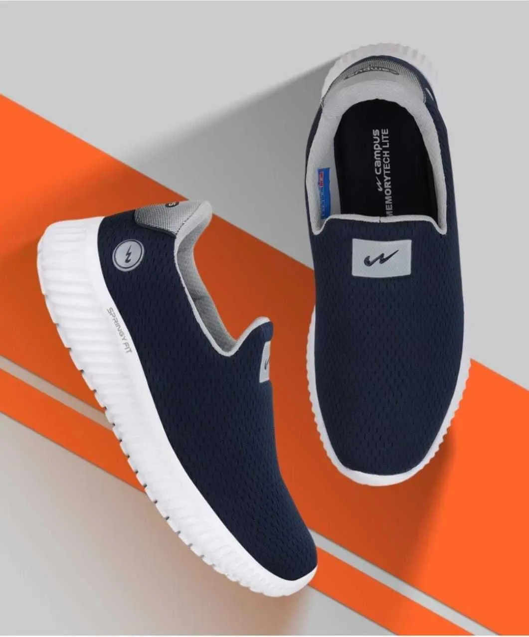 OXYFIT N Blue Men's Walking Shoes sold by Campus Shoes product image thumbnail 5