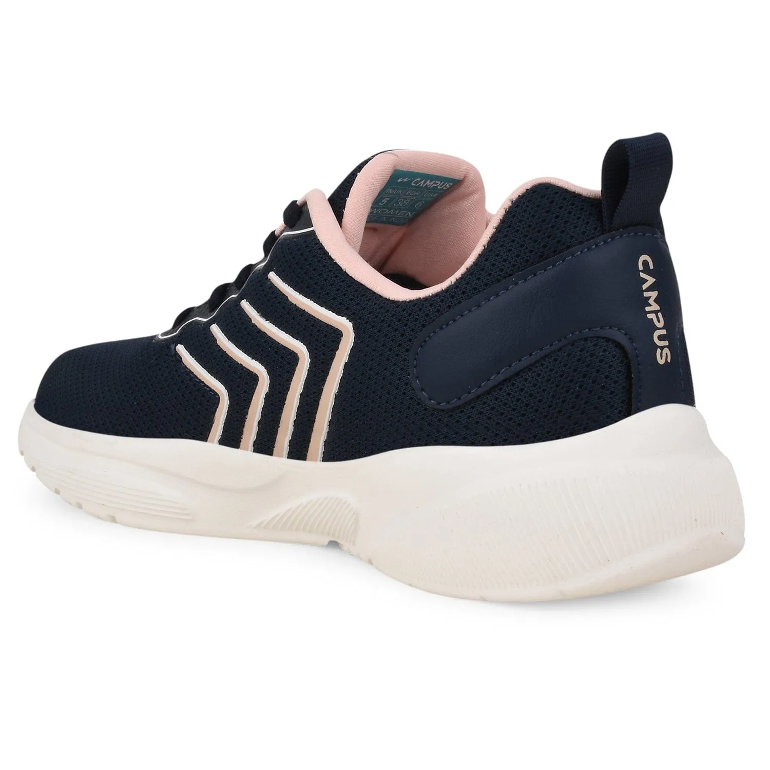 CAMP-LOUIS Navy Running Shoes sold by Campus Shoes product image thumbnail 3