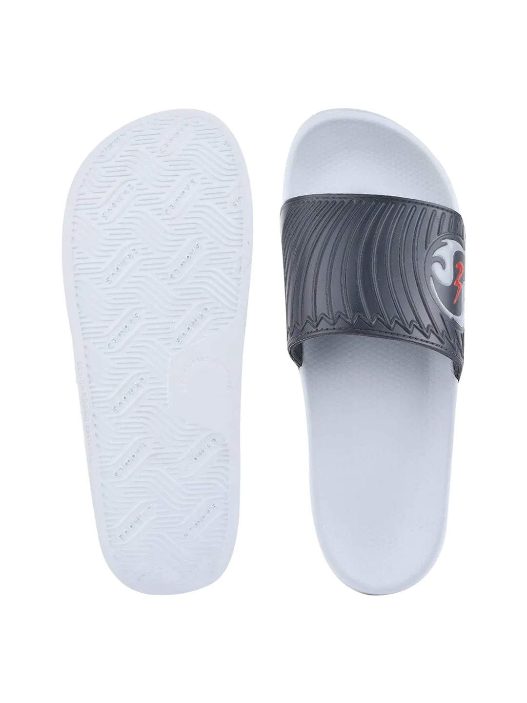 SL-430 Grey Men's Slides sold by Campus Shoes product image thumbnail 4