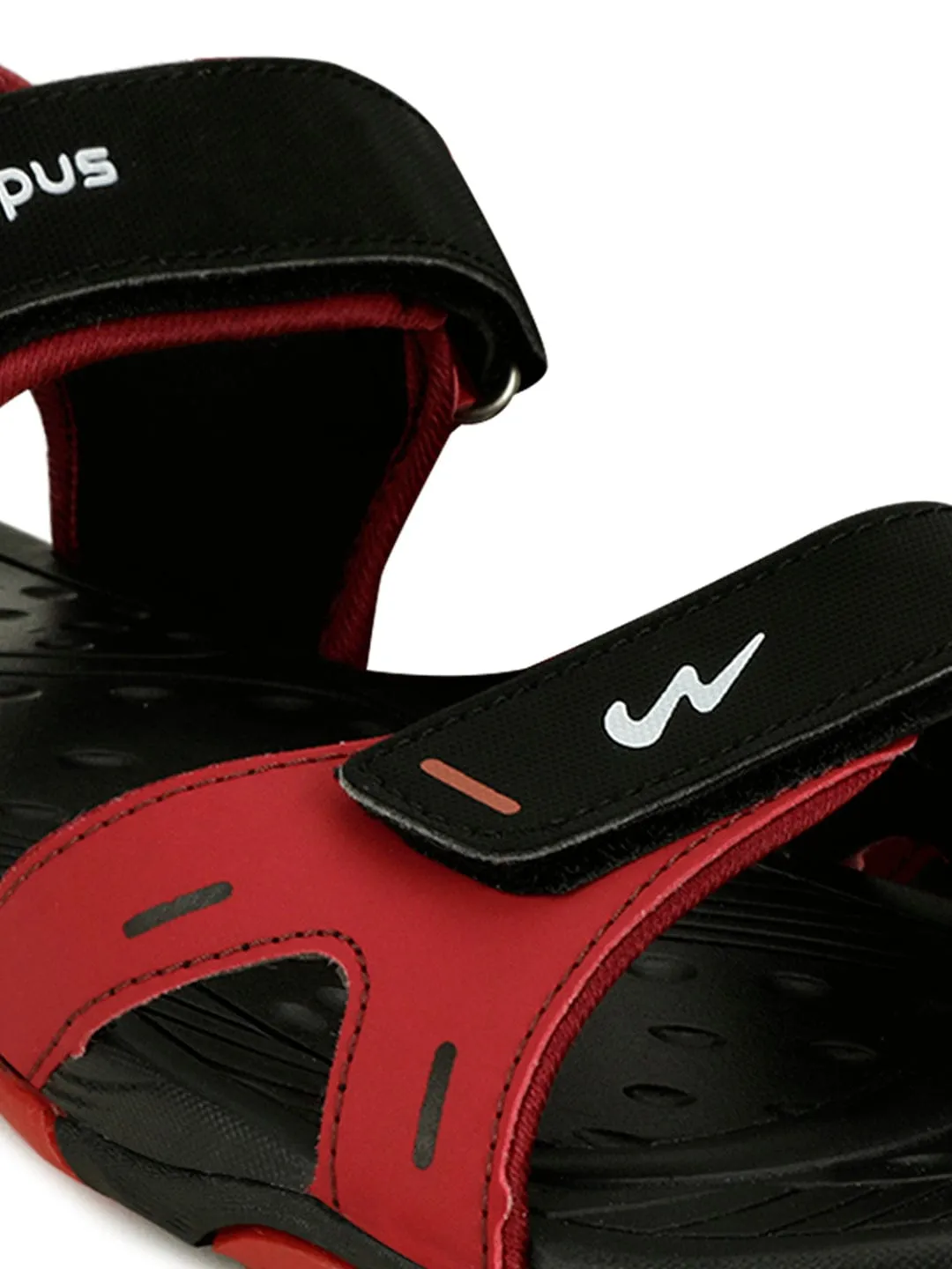 SD-053 Red Men's Sandals sold by Campus Shoes product image thumbnail 4