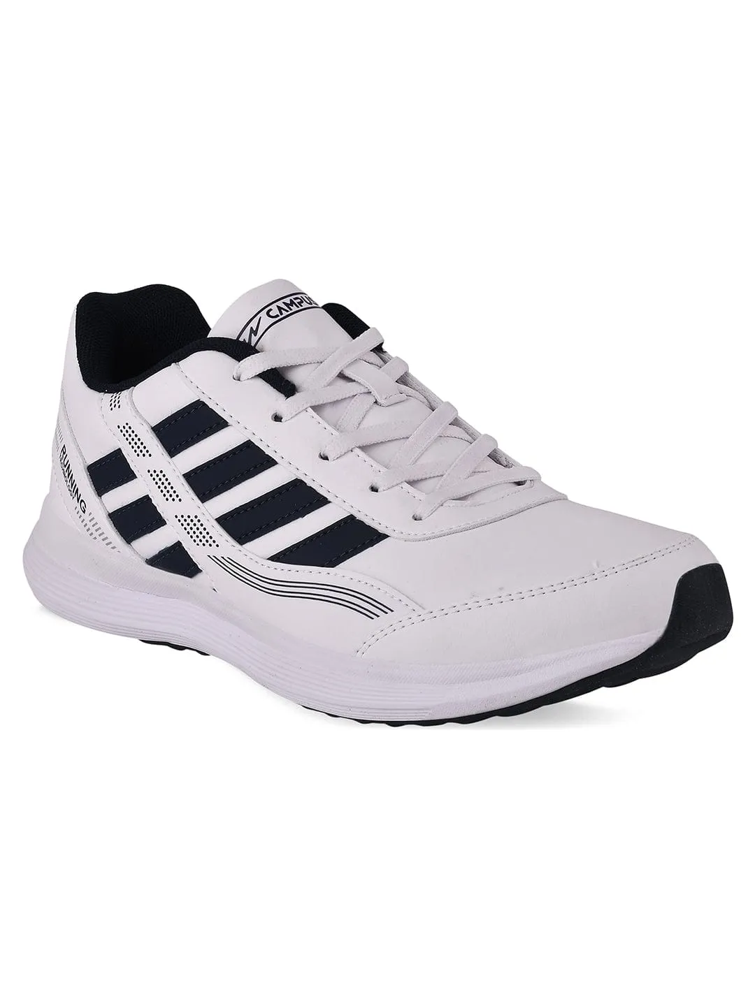 REGULAR White Men's Running Shoes sold by Campus Shoes product image thumbnail 2