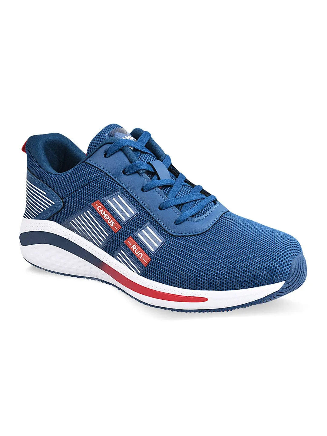 PLATEUE Blue Men's Running Shoes sold by Campus Shoes product image thumbnail 2