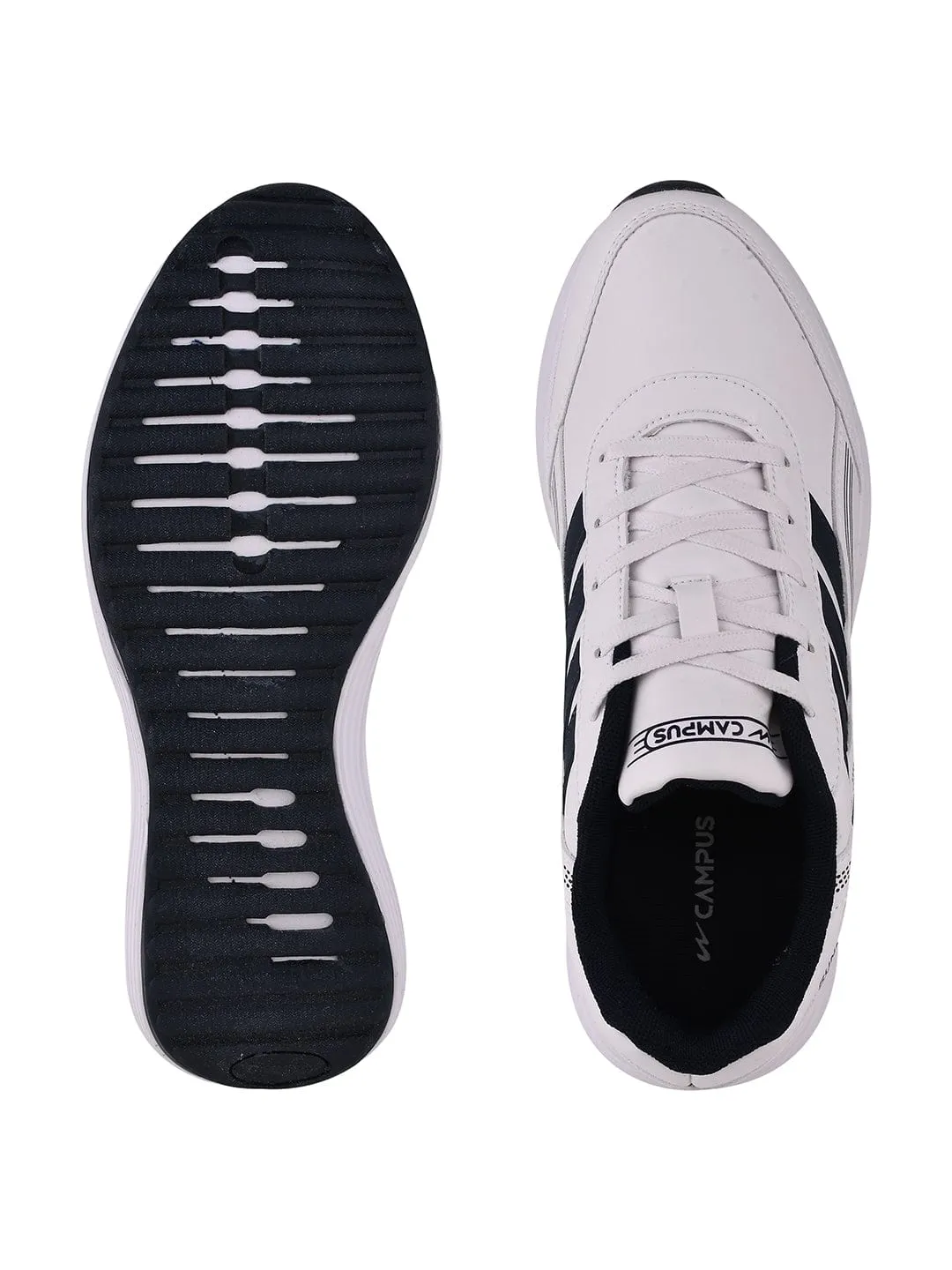 REGULAR White Men's Running Shoes sold by Campus Shoes product image thumbnail 5