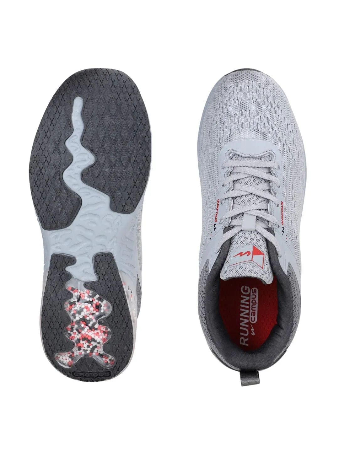 CRUZER Grey Men's Running Shoes sold by Campus Shoes product image thumbnail 4