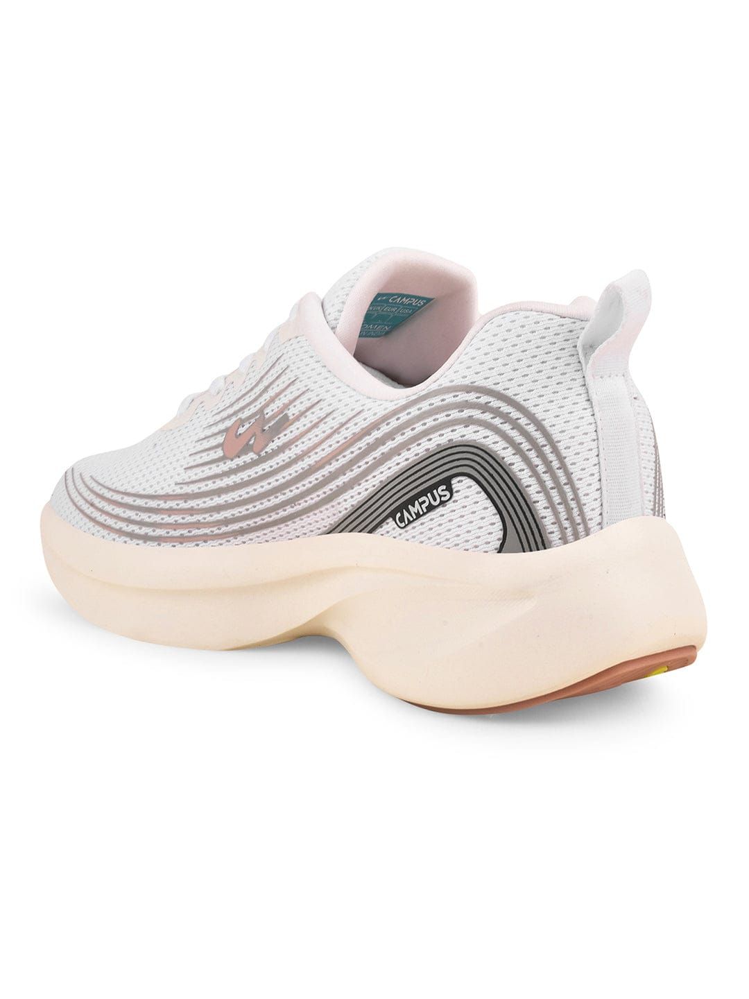 CAMP-LEX White Women Running Shoes sold by Campus Shoes product image thumbnail 3