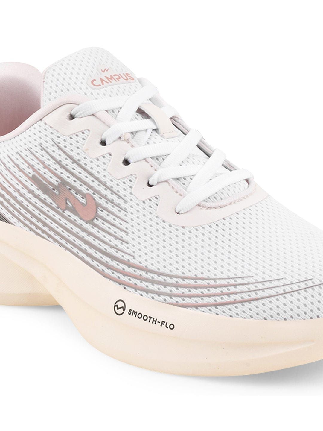 CAMP-LEX White Women Running Shoes sold by Campus Shoes product image thumbnail 5