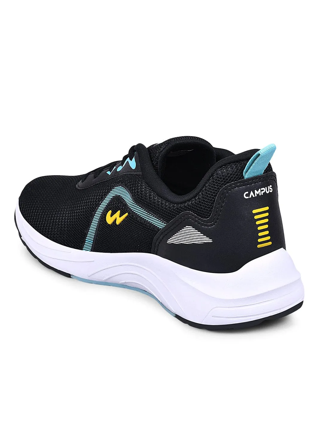 CAMP-GLACIER Black Men's Running Shoes sold by Campus Shoes product image thumbnail 3