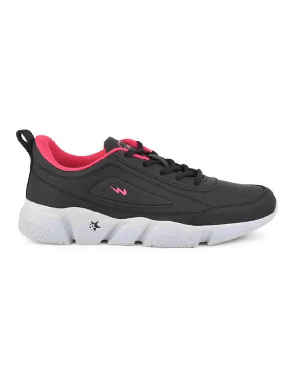 AURA Black Women's Sneakers sold by Campus Shoes