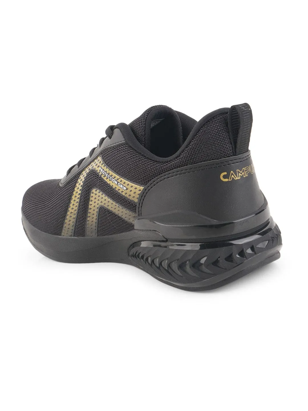 HOTLINE Black Men's Running Shoes sold by Campus Shoes product image thumbnail 3