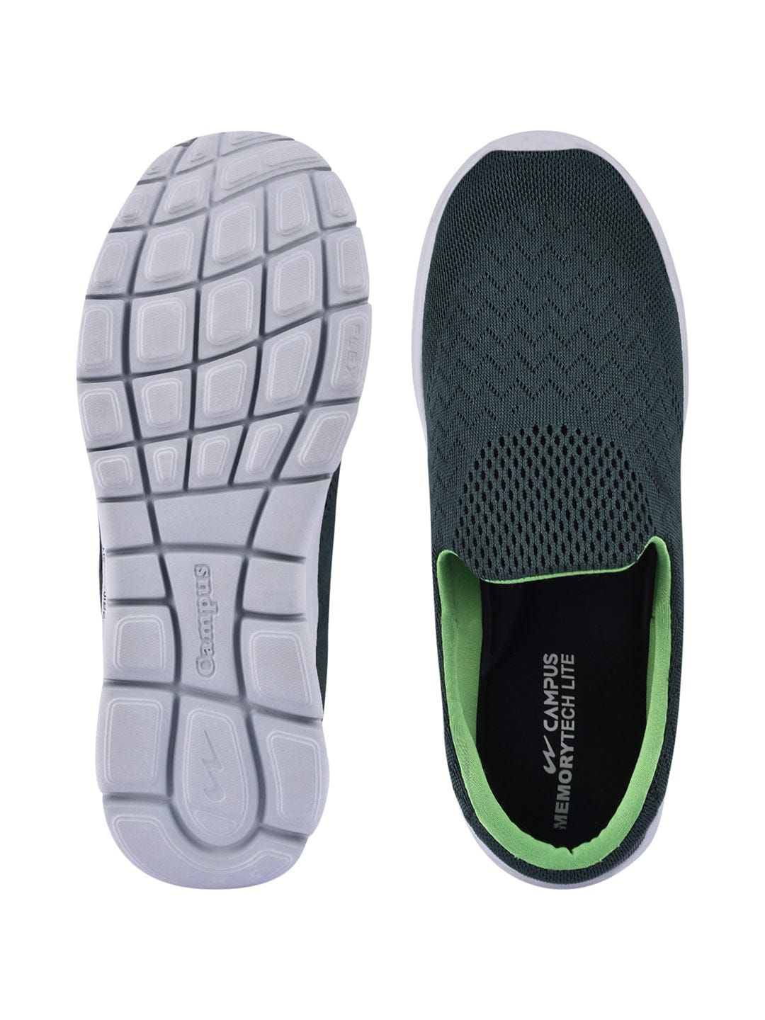 CROWN NEW Green Women Casual Shoes sold by Campus Shoes product image thumbnail 5