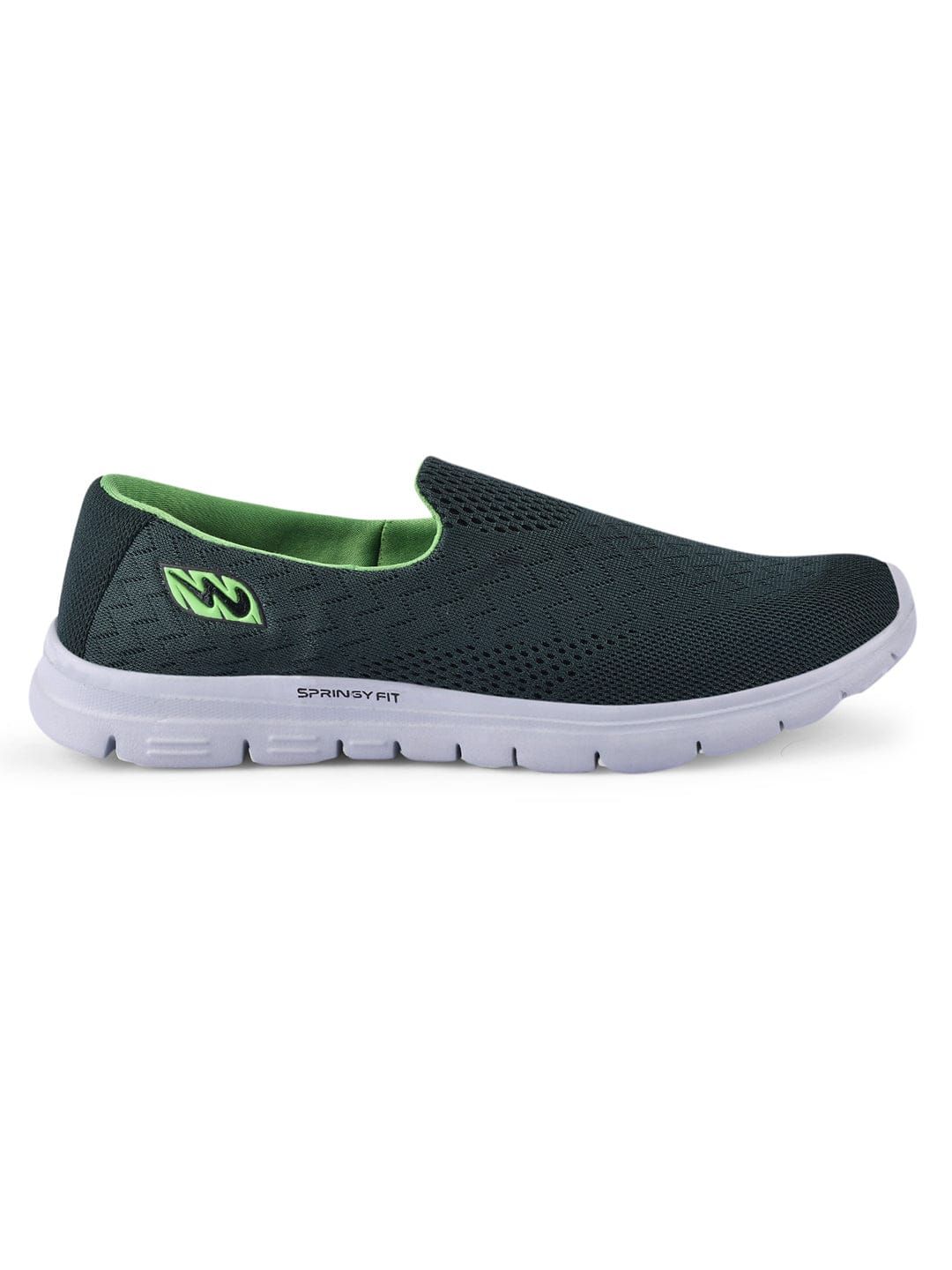 CROWN NEW Green Women Casual Shoes sold by Campus Shoes