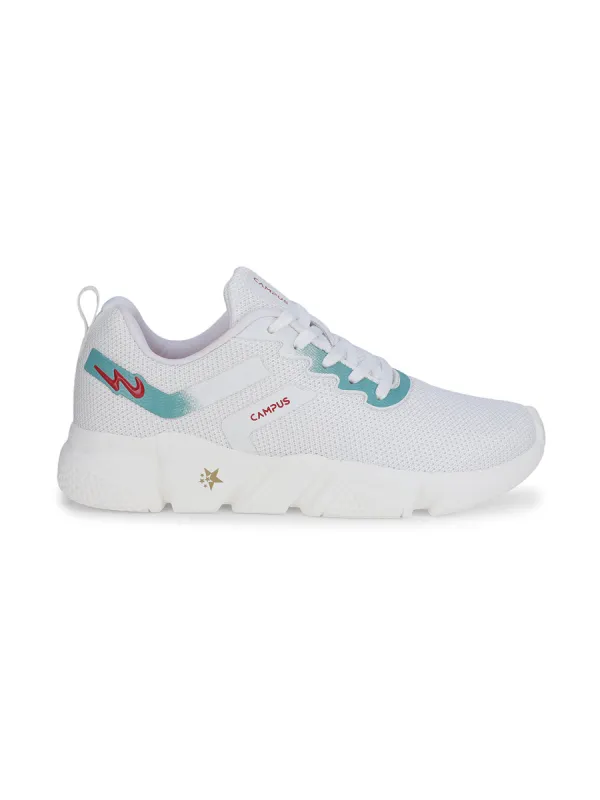 WOODY White Women's Sports Shoes sold by Campus Shoes