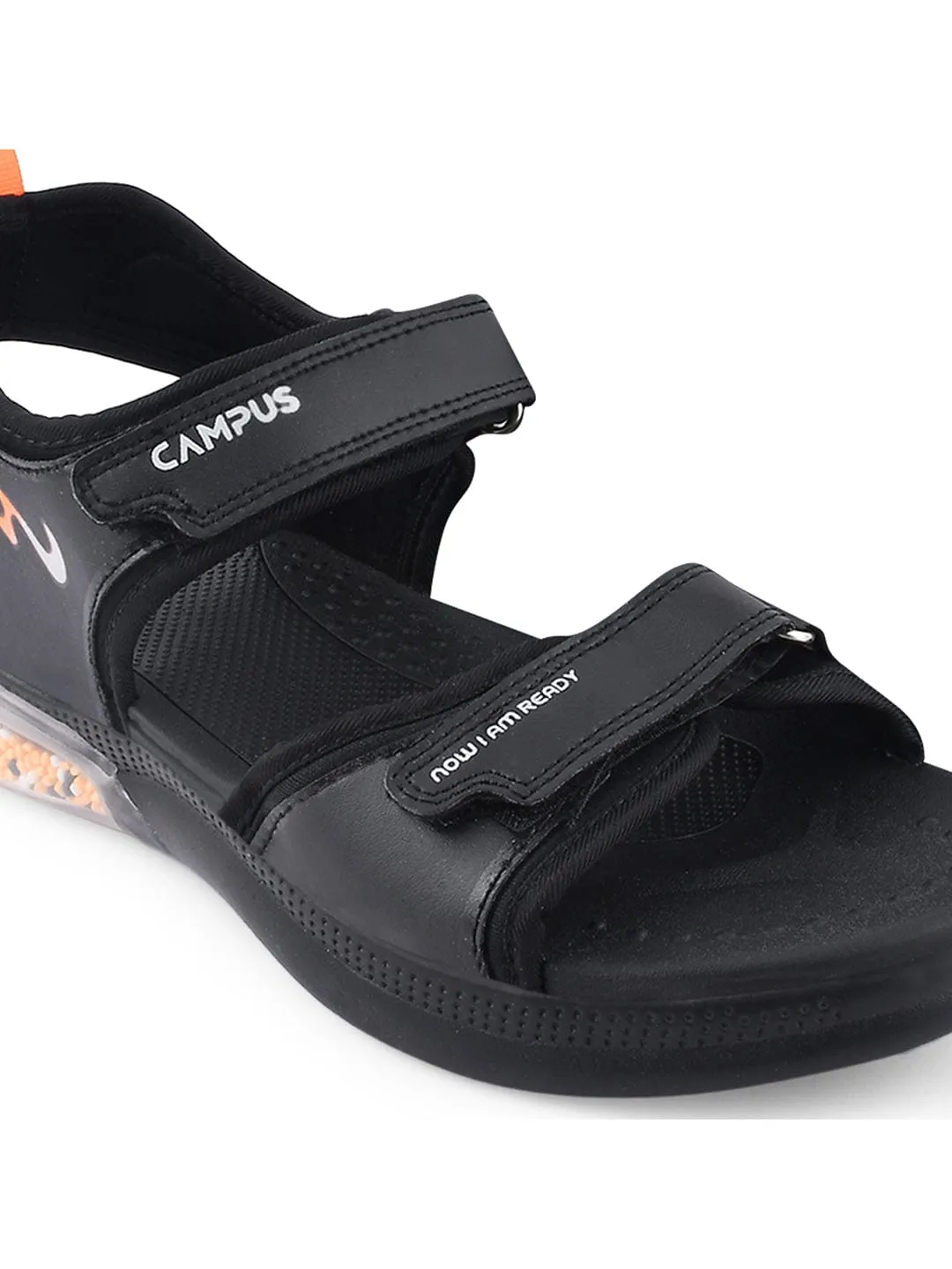 GC-2303 Black Men's Sandals sold by Campus Shoes product image thumbnail 5