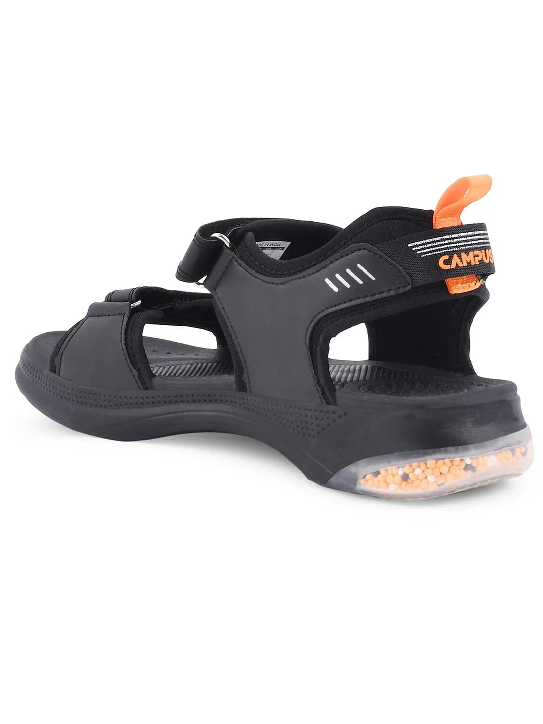 GC-2303 Black Men's Sandals sold by Campus Shoes product image thumbnail 3