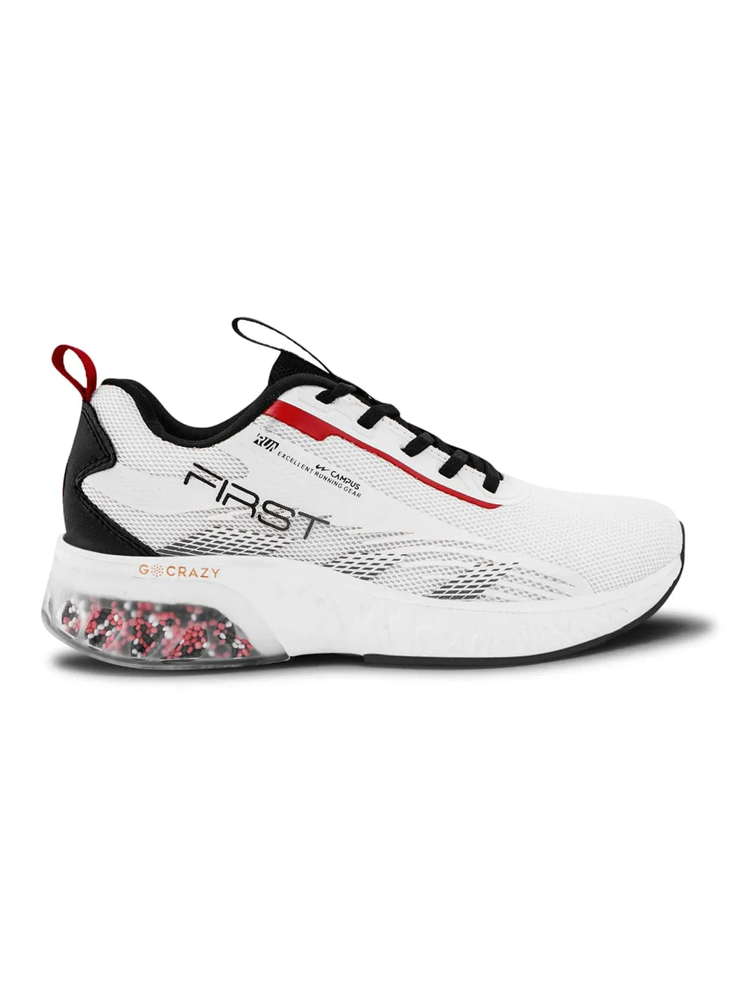 FIRST White Men's Running Shoes sold by Campus Shoes