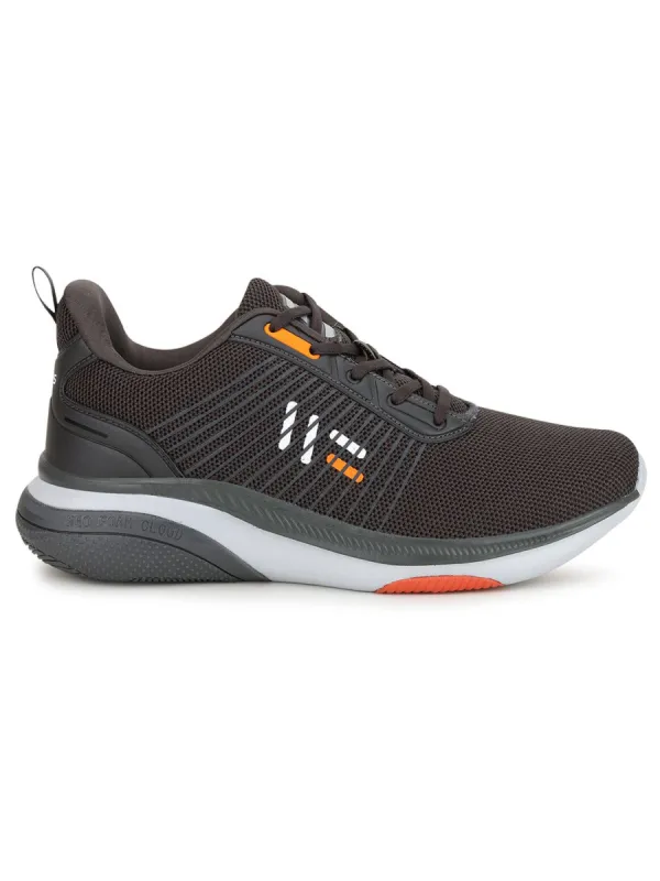 ZINK Black Men's Running Shoes sold by Campus Shoes