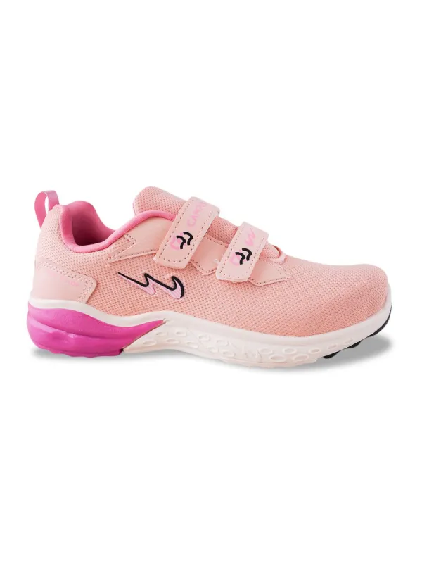 PT-106V Peach Child Sports Shoes sold by Campus Shoes