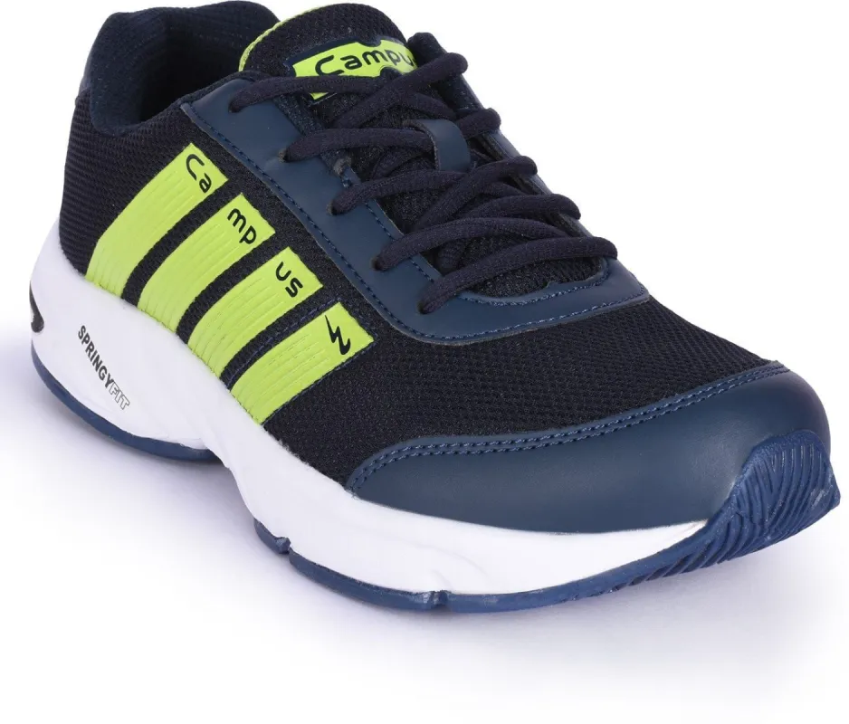 BULL PRO Navy Men's Running Shoes sold by Campus Shoes