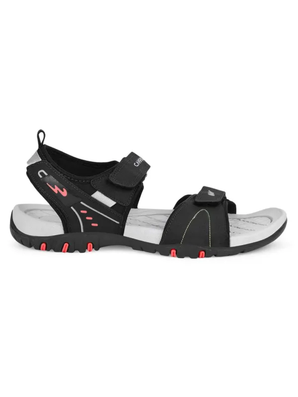 GC-22111 Black Men's Sandals sold by Campus Shoes
