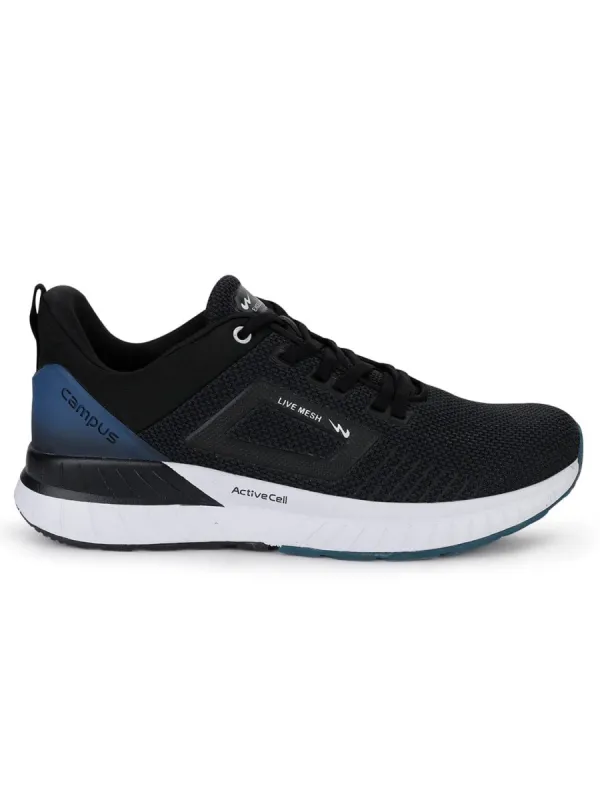 EVOK Black Men's Training Shoes sold by Campus Shoes