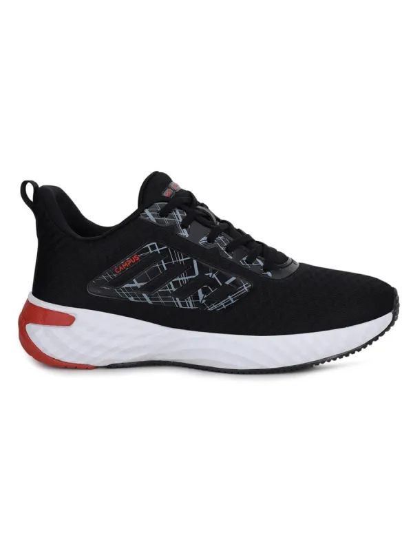 RAW Black Men's Running Shoes sold by Campus Shoes
