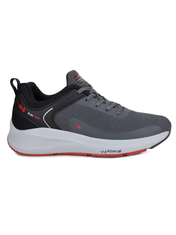 DOLLER (N) Grey Men's Running Shoes made by Campus Shoes