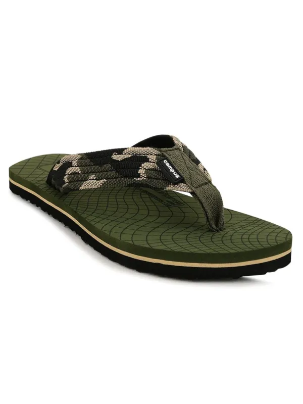 GC-1024A Green Men's Flip Flops sold by Campus Shoes