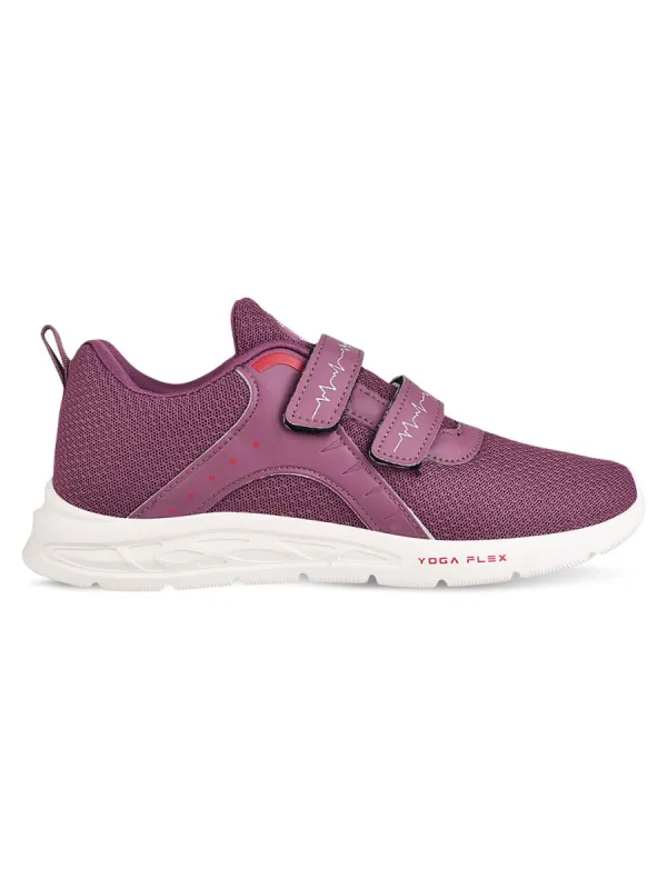CYNDRA Purple Women's Running Shoes sold by Campus Shoes