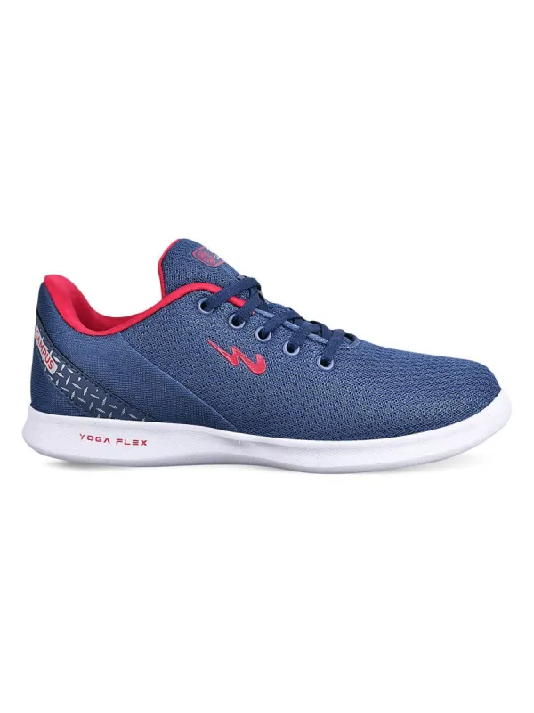 JUNE Blue Women's Running Shoes sold by Campus Shoes