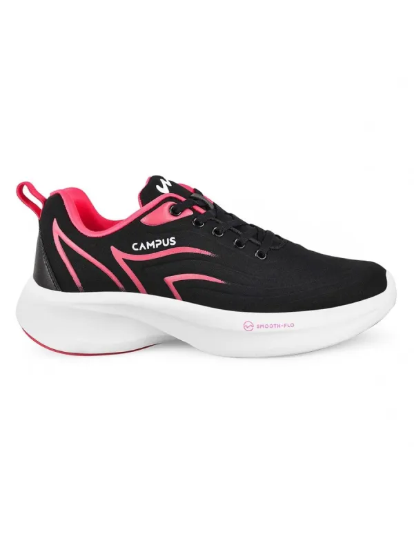 CAMP-CANDID Black Women Sneakers Shoes sold by Campus Shoes