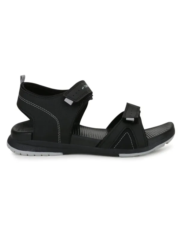 SD-058 Black Men's Outdoor Sandal sold by Campus Shoes