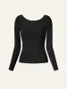 Scoop Neck Open Back Brami Top sold by ogl move