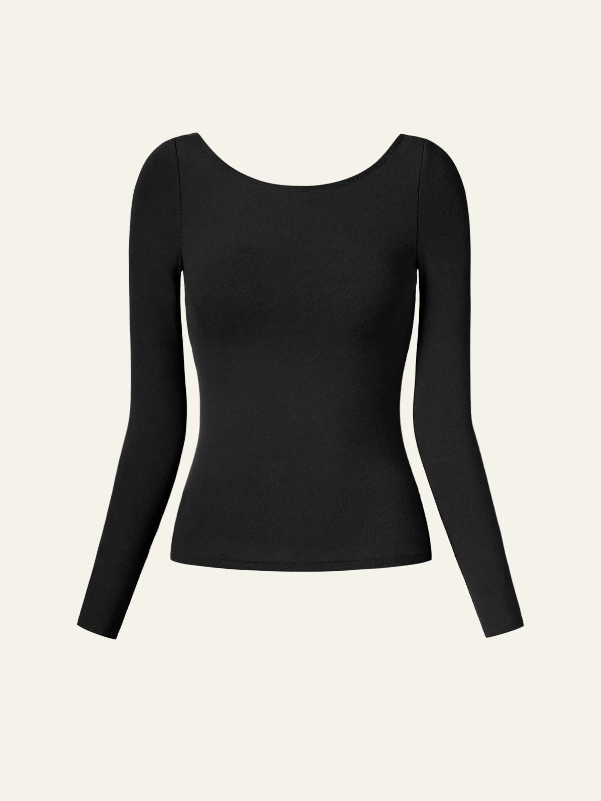 Scoop Neck Open Back Brami Top sold by ogl move product image thumbnail 2