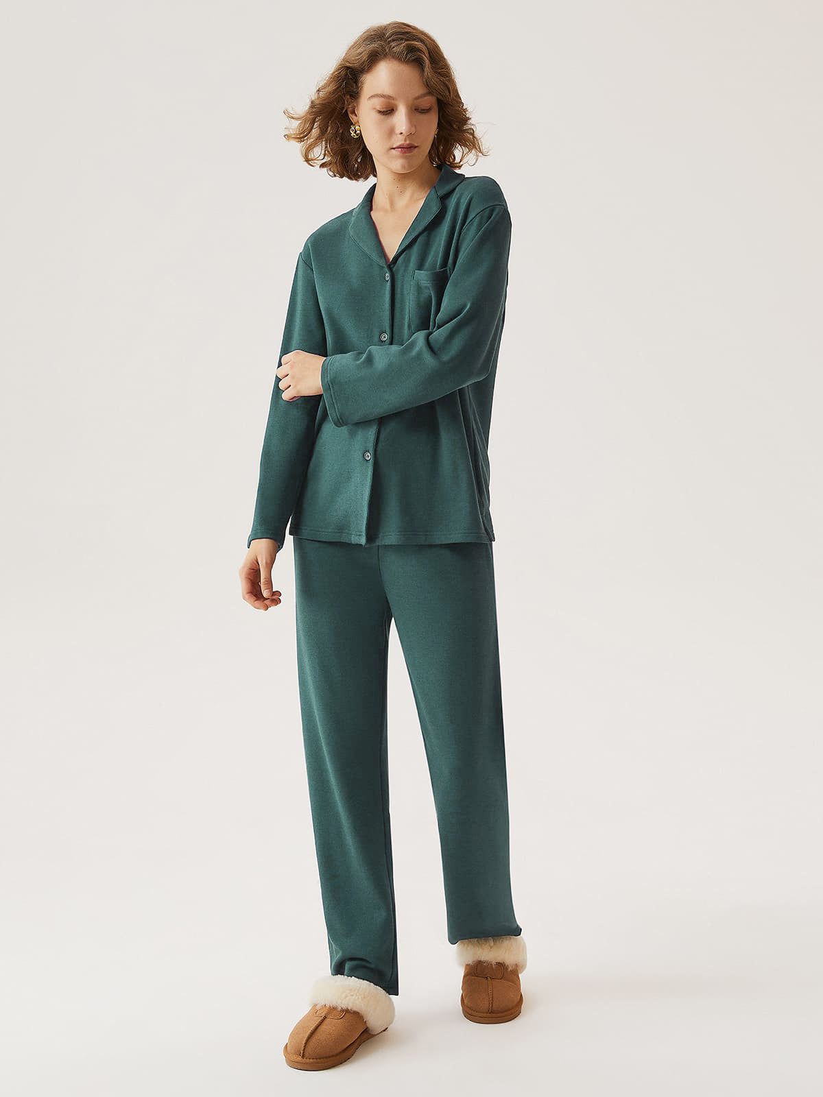 Thermal Peaceful Night Pajama Sets sold by ogl move product image thumbnail 3