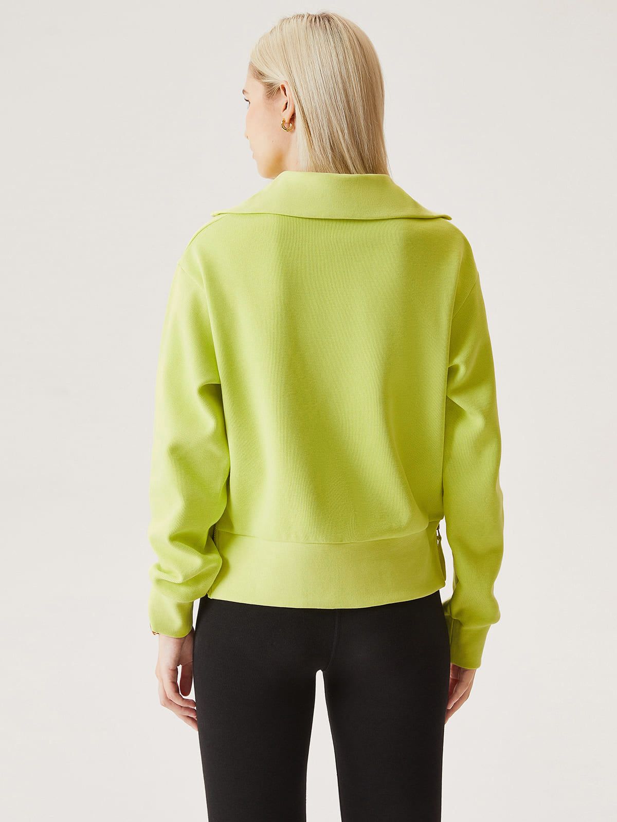 Funnel-Neck Half Zip Top sold by ogl move product image thumbnail 7
