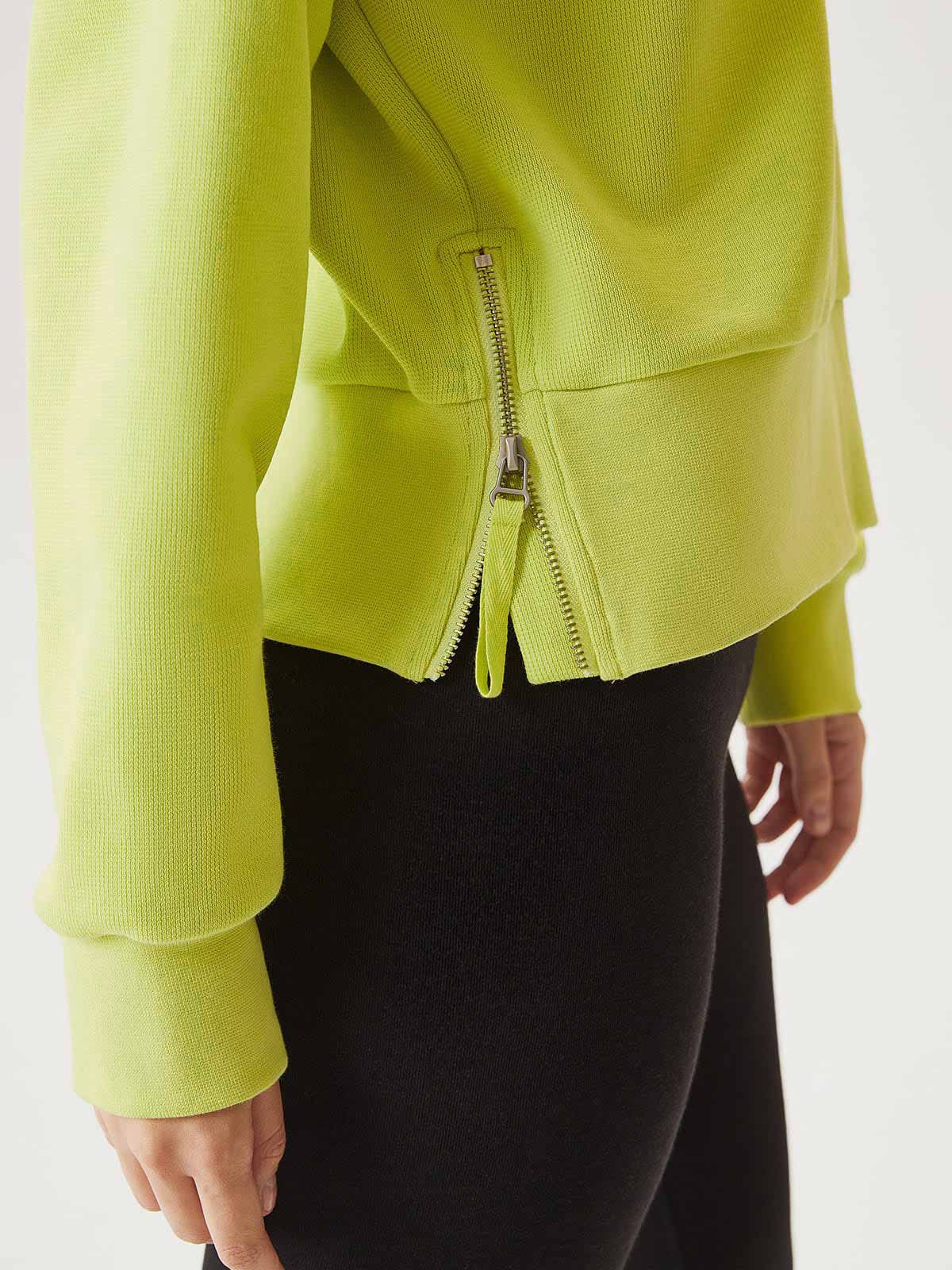 Funnel-Neck Half Zip Top sold by ogl move product image thumbnail 6