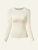 Tencel Wool Sheer Shoulder Brami Top sold by ogl move