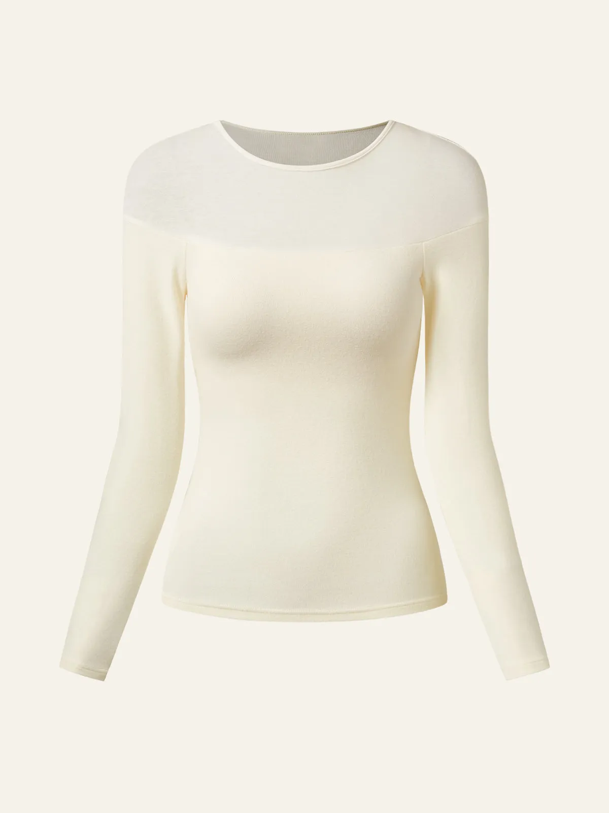 Tencel Wool Sheer Shoulder Brami Top sold by ogl move product image thumbnail 3