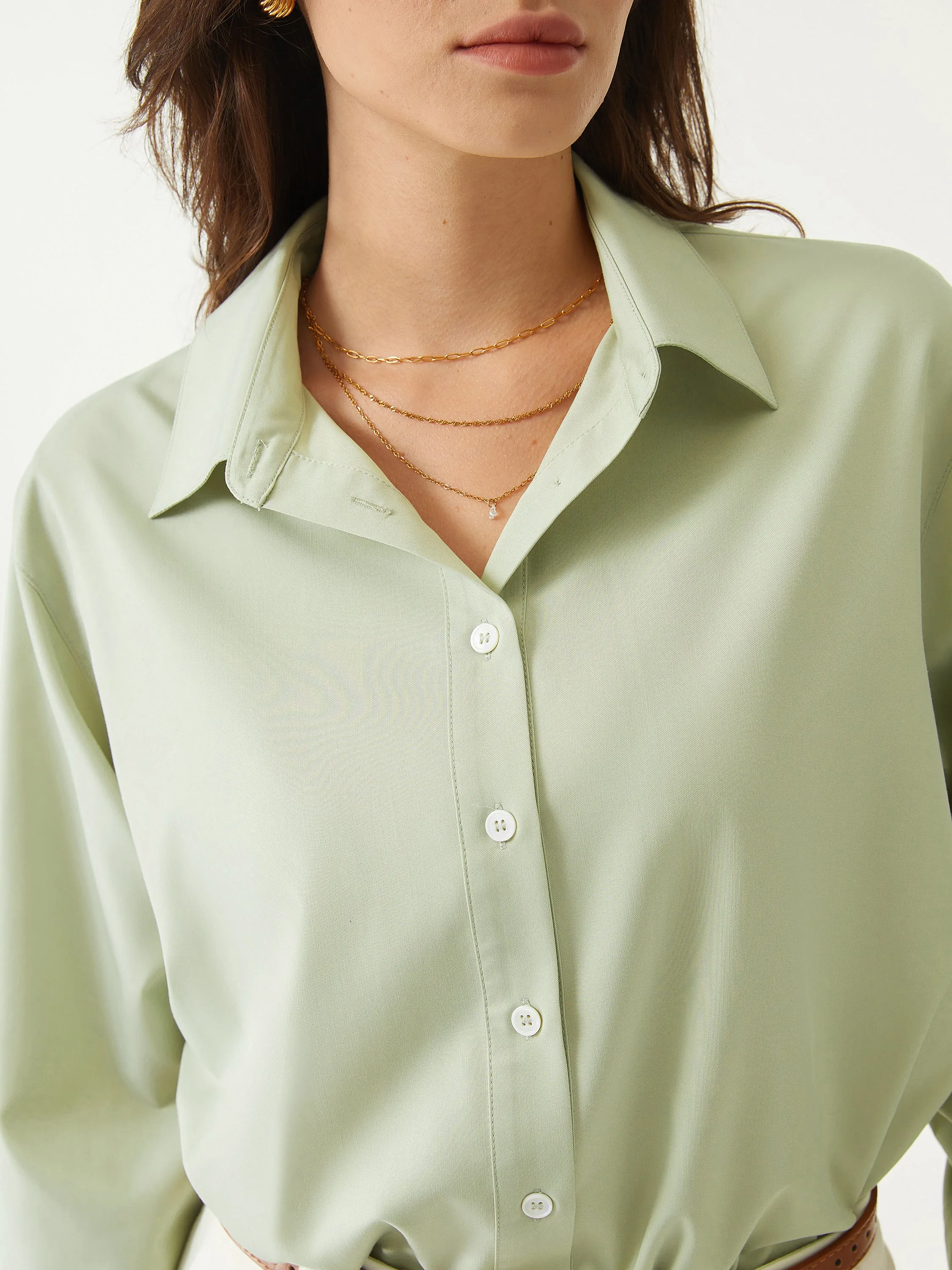 Oversized Button Down Shirt sold by ogl move product image thumbnail 5