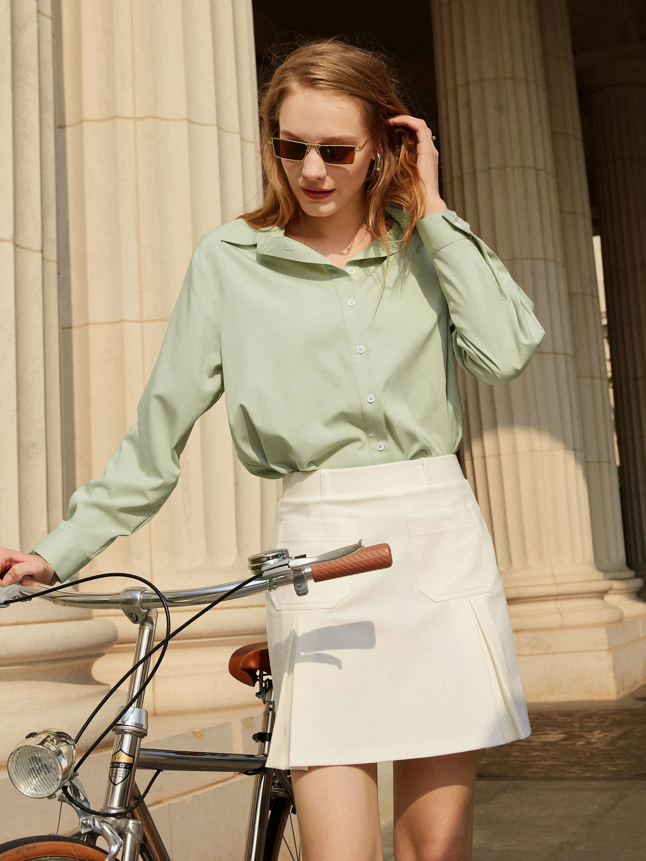 Oversized Button Down Shirt sold by ogl move product image thumbnail 2