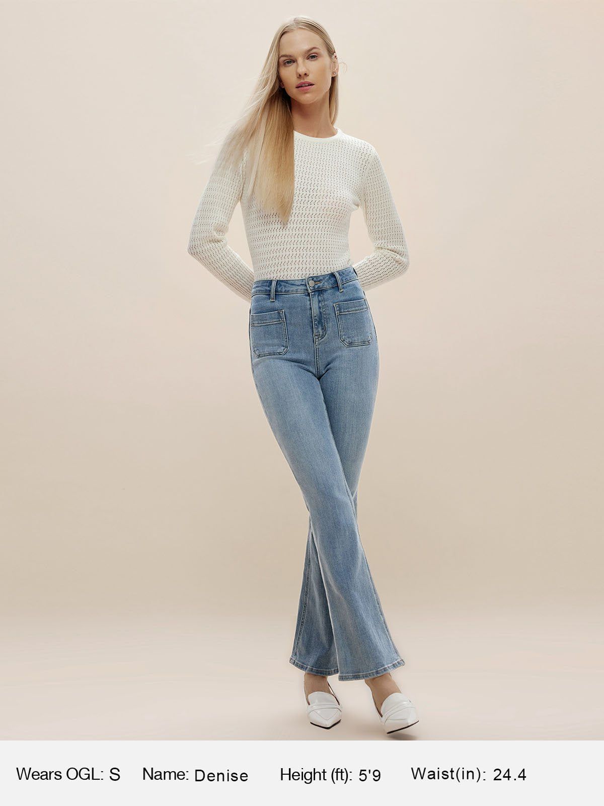 Round Neck Hollow Out Knit Sweater sold by ogl move product image thumbnail 5