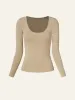 Eco-MiyaMoon® Scoop Neck Tissue Base-Layer Top sold by ogl move