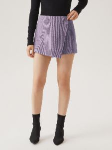 Asymmetric Wrap Mini Skort sold by ogl move