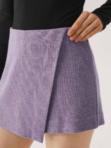 Asymmetric Wrap Mini Skort sold by ogl move