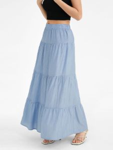 Tiered Maxi Skirt sold by ogl move