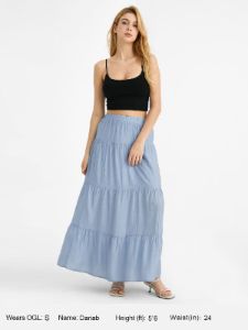 Tiered Maxi Skirt sold by ogl move