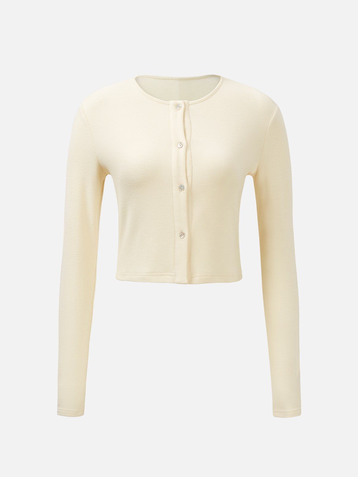 Brushed Thermal Button-Up Cardigan sold by ogl move